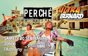 Flyer concert Armony 30 sept 2025 Ultrabernard Perché